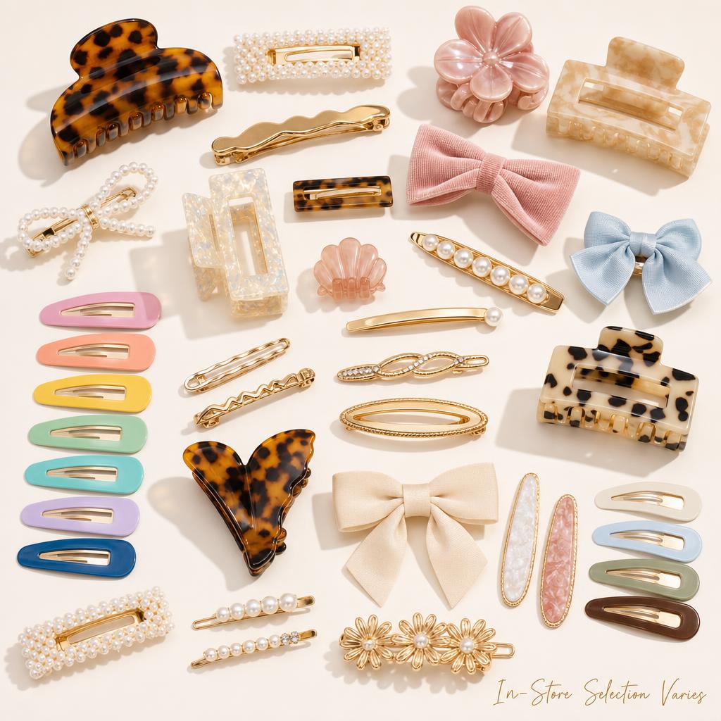 All hair clips